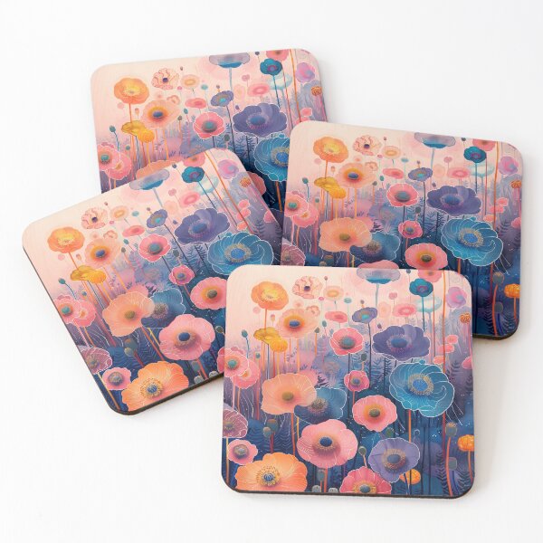 Item preview, Colorful Poppies designed and sold by MNSY.