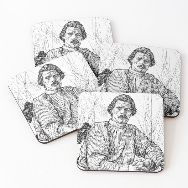Item preview, MAXIM GORKY ink portrait .1 designed and sold by lautir.