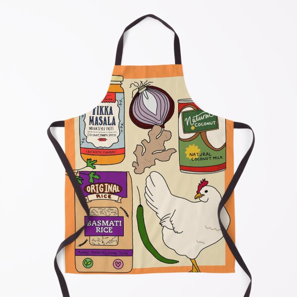 Item preview, Chicken Tikka Masala Recipe Card designed and sold by ZenaEllis.