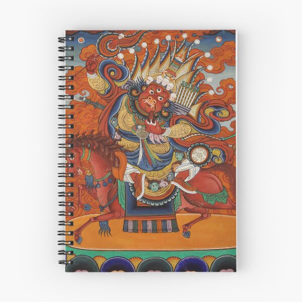 Item preview, Begtse 'the Great Coat of Mail' Buddhist Thangka designed and sold by Onodera.