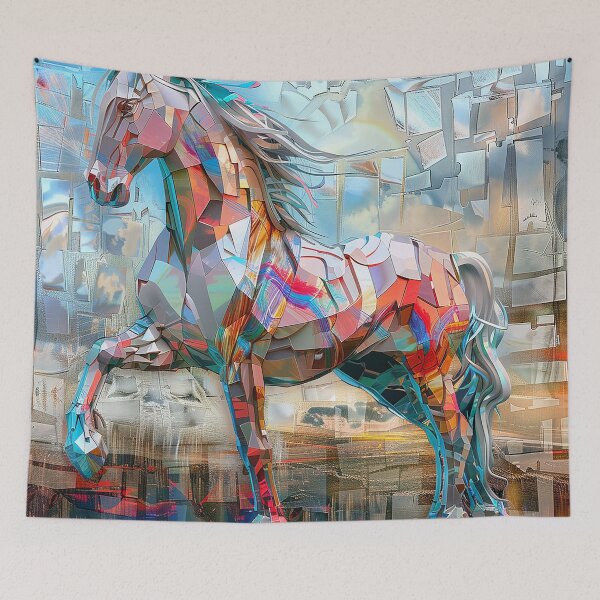Item preview, Horse  Illustration Art designed and sold by nomiraclehere.