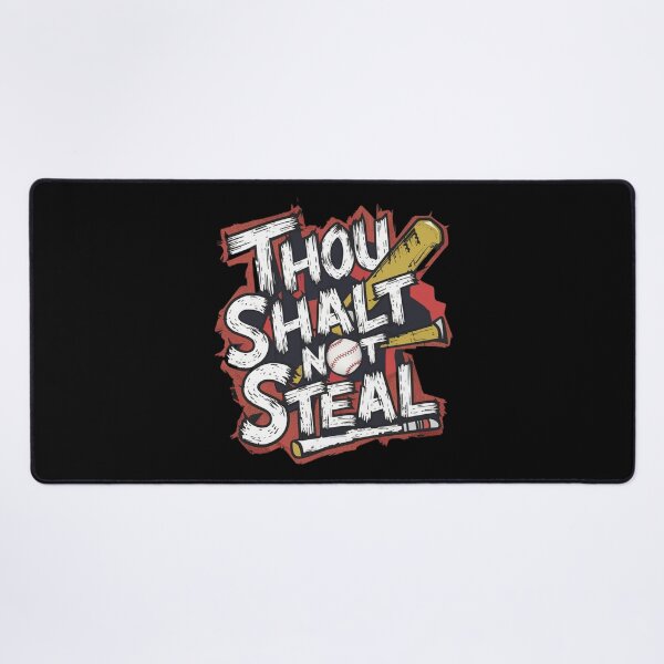 Item preview, Thou Shalt Not Steal Softball designed and sold by MG-MagicGallery.