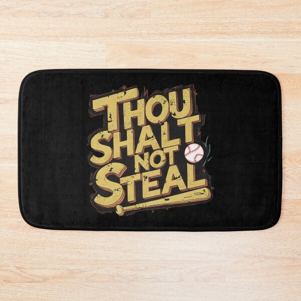 Item preview, Thou Shalt Not Steal Softball designed and sold by MG-MagicGallery.