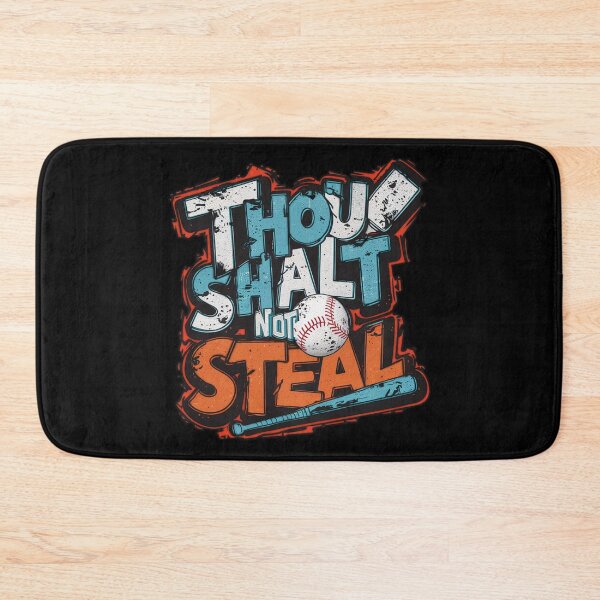 Item preview, Thou Shalt Not Steal Softball designed and sold by MG-MagicGallery.