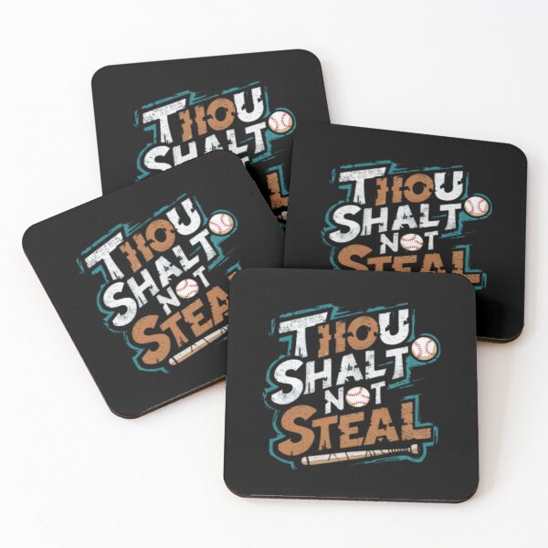Item preview, Thou Shalt Not Steal Softball designed and sold by MG-MagicGallery.