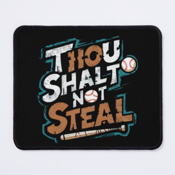 Item preview, Thou Shalt Not Steal Softball designed and sold by MG-MagicGallery.
