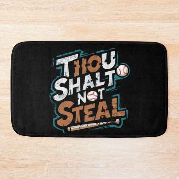 Item preview, Thou Shalt Not Steal Softball designed and sold by MG-MagicGallery.