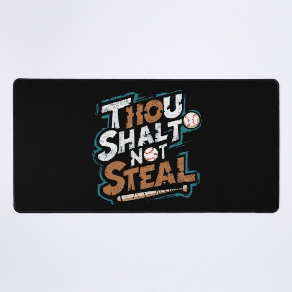 Item preview, Thou Shalt Not Steal Softball designed and sold by MG-MagicGallery.
