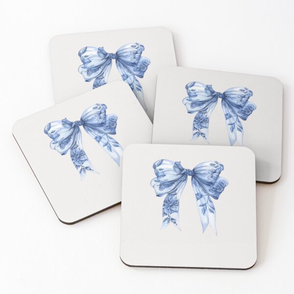 Item preview, Blue coquette bow designed and sold by AnnDart.