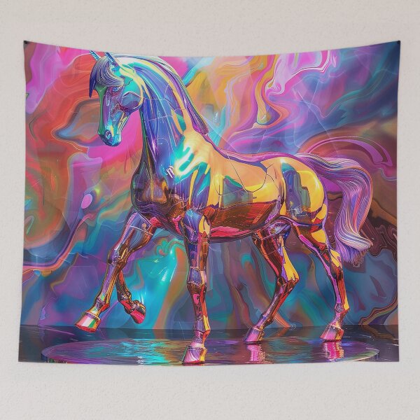Item preview, Horse  Illustration Art designed and sold by nomiraclehere.