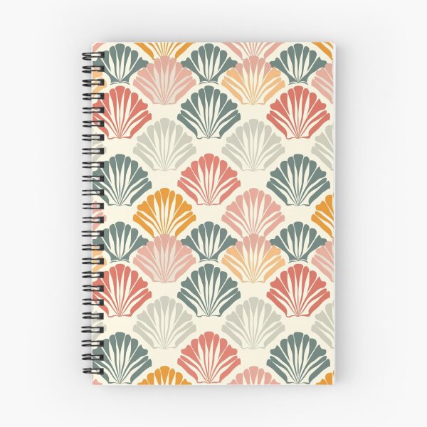 Item preview, graphic seashell pattern fan shape Bright colors look stylish. designed and sold by Icon-Network.