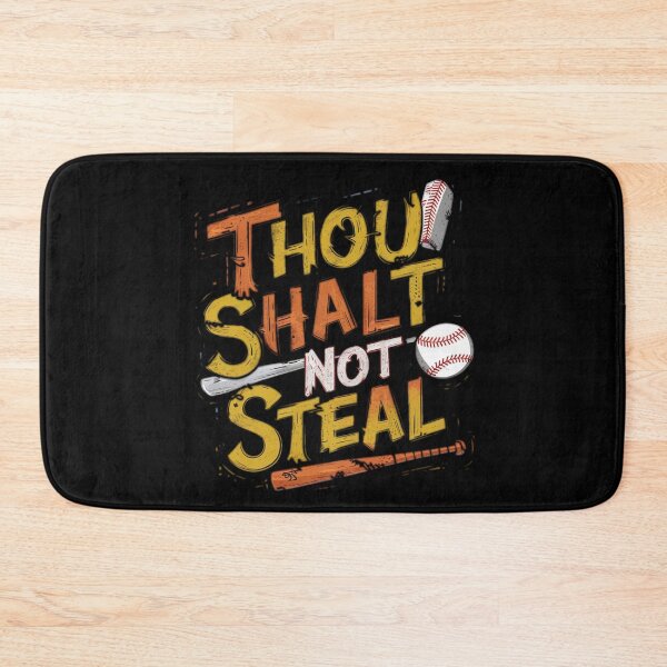 Item preview, Thou Shalt Not Steal Softball designed and sold by MG-MagicGallery.