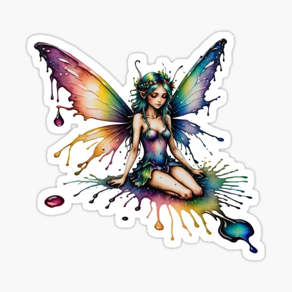Item preview, Rainbow Fae Fairy New designed and sold by KeopsMurat.
