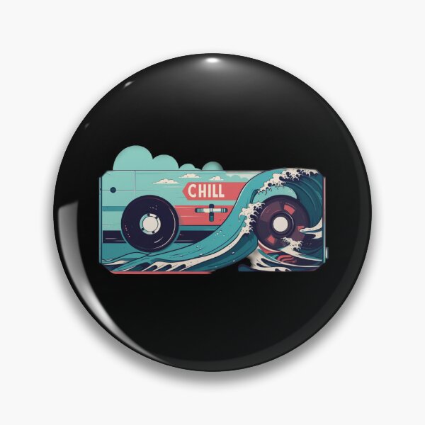 Item preview, Chillwave Cassette designed and sold by BorczVisuals.