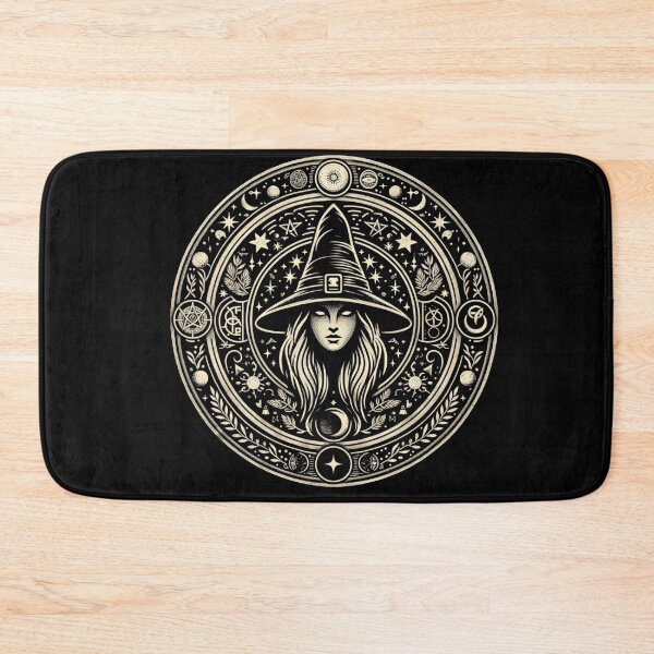 Item preview, Enchanted Witch Elemental Circle Art designed and sold by Jesse Veils.