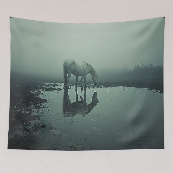 Item preview, Horse  Illustration Art designed and sold by nomiraclehere.