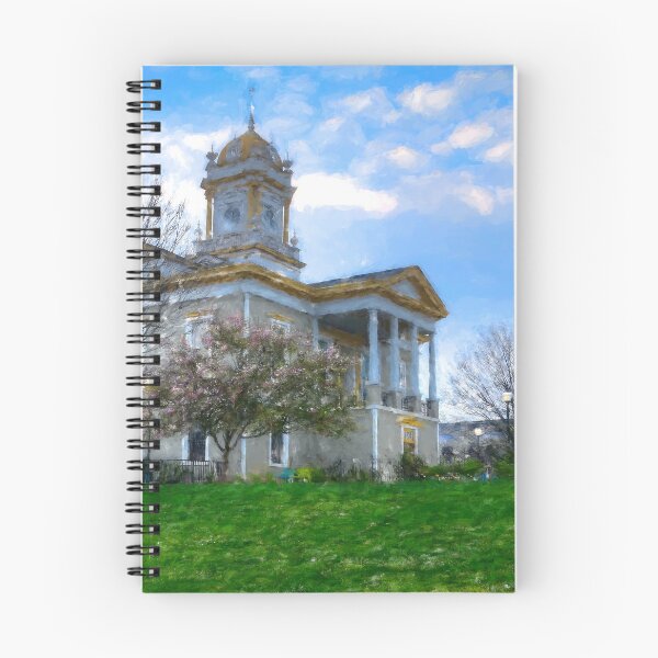 Item preview, The Burke County Courthouse in Morganton, North Carolina Painting designed and sold by CarolRMontoya.