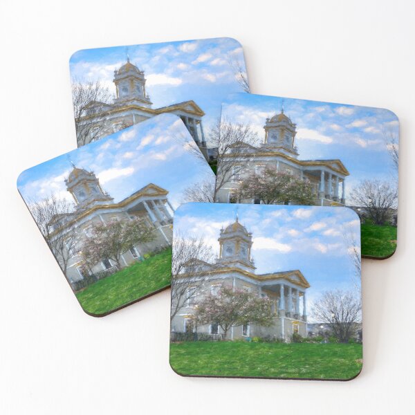 Item preview, The Burke County Courthouse in Morganton, North Carolina Painting designed and sold by CarolRMontoya.