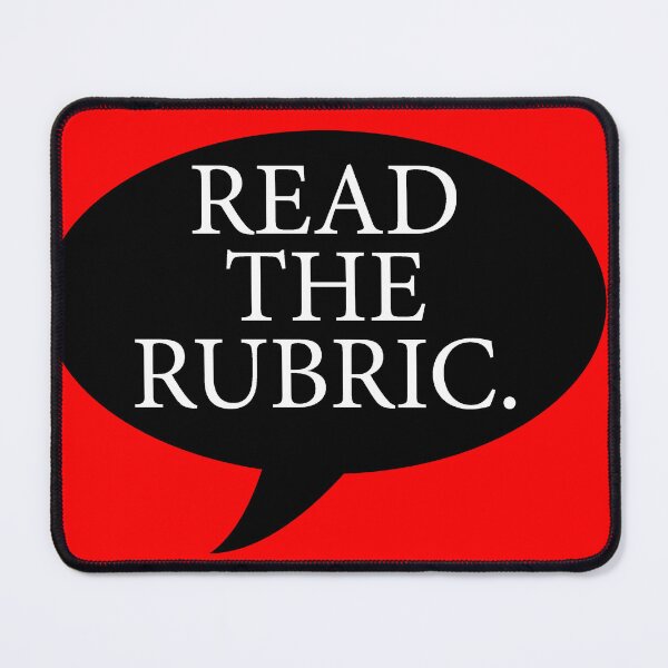 Item preview, Read the Rubric designed and sold by TheNestNC.