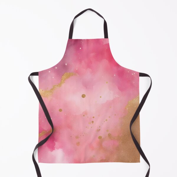Item preview, Pink and Gold Abstract Watercolor Space designed and sold by CalmnessbyChoice.