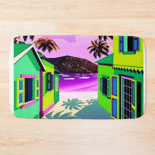 Item preview,  British Virgin Islands: Travel and Tourism Advertising Abstract Print designed and sold by posterbobs.