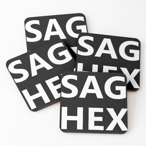 Item preview, SAG HEX (WhiteText) designed and sold by SOVLLESS.