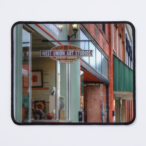 Item preview, Shops on Main Street Morganton North Carolina Vertical designed and sold by CarolRMontoya.