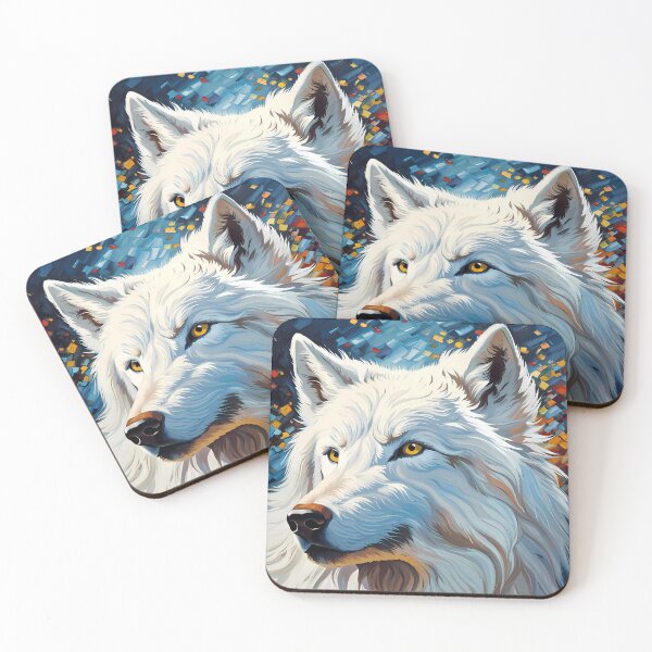 Item preview, White Wolf, Ai Generated Art  designed and sold by ACC .