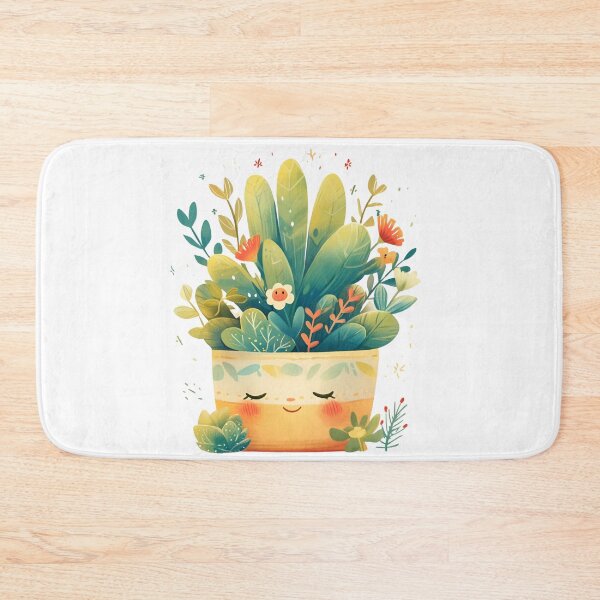 Item preview, Happy Flower Pot designed and sold by CrownArtCraft.