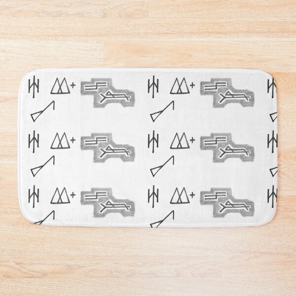 Item preview, symbols in Cathedral stones designed and sold by Tereza Pilar  Art.
