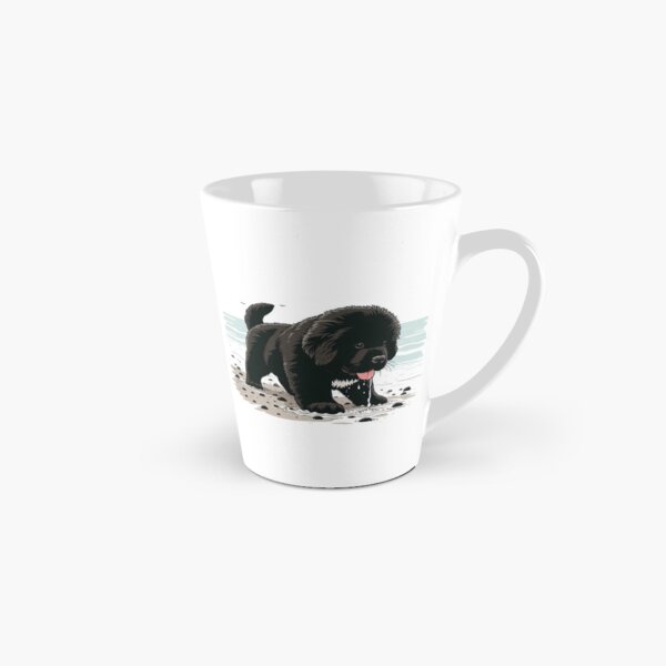 Item preview, Newfie Puppy at the Beach designed and sold by Christine Mullis.
