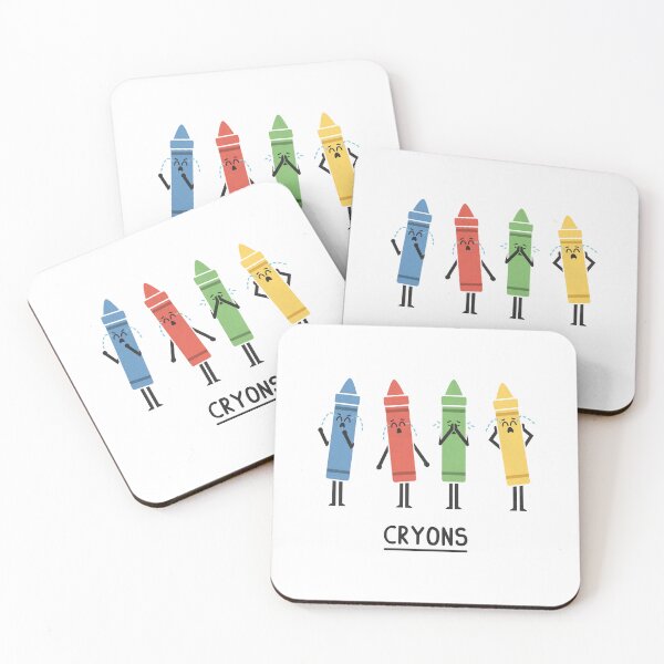 Item preview, Cryons designed and sold by HandsOffMyDinosaur.