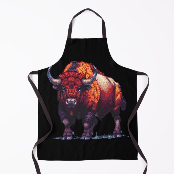 Item preview, Pixel Bison designed and sold by CUTEDOGGIEZ.