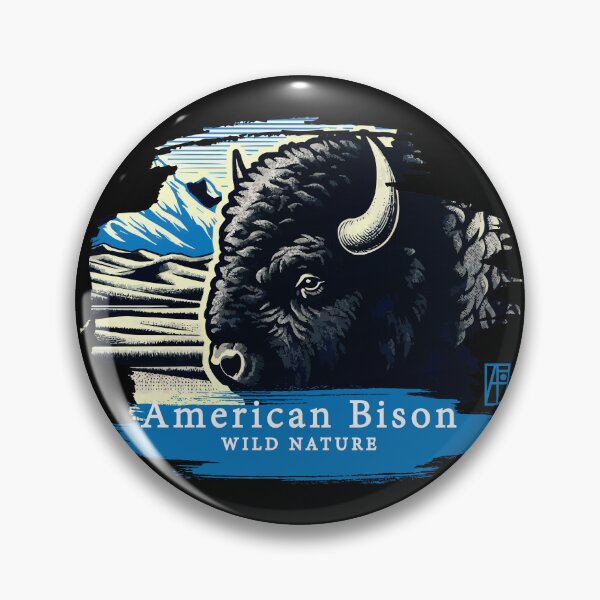 Item preview, American Bison - WILD NATURE - BISON -1 designed and sold by ArtProjectShop.