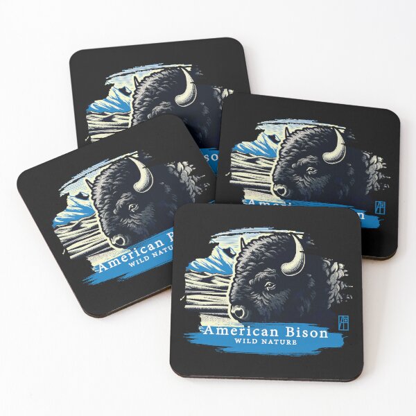 Item preview, American Bison - WILD NATURE - BISON -1 designed and sold by ArtProjectShop.