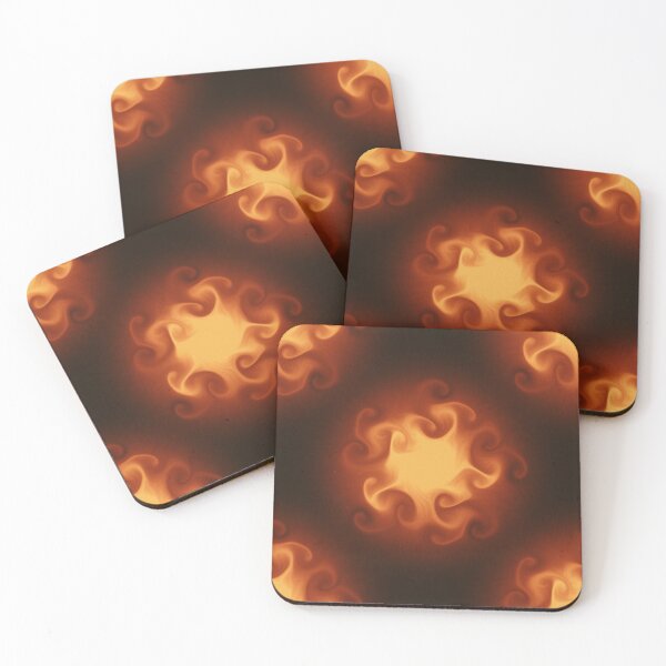Item preview, Fire Ball Pattern | Abstract designed and sold by WarmlyArts.