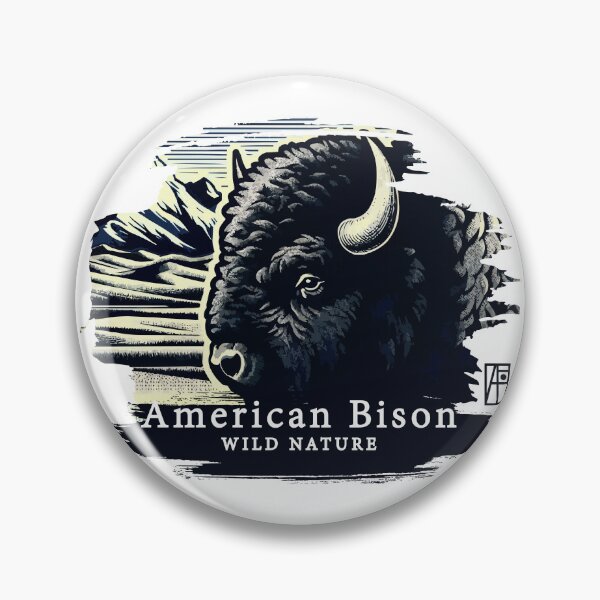 Item preview, American Bison - WILD NATURE - BISON -2 designed and sold by ArtProjectShop.