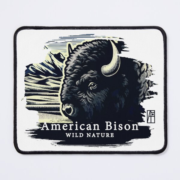 Item preview, American Bison - WILD NATURE - BISON -2 designed and sold by ArtProjectShop.