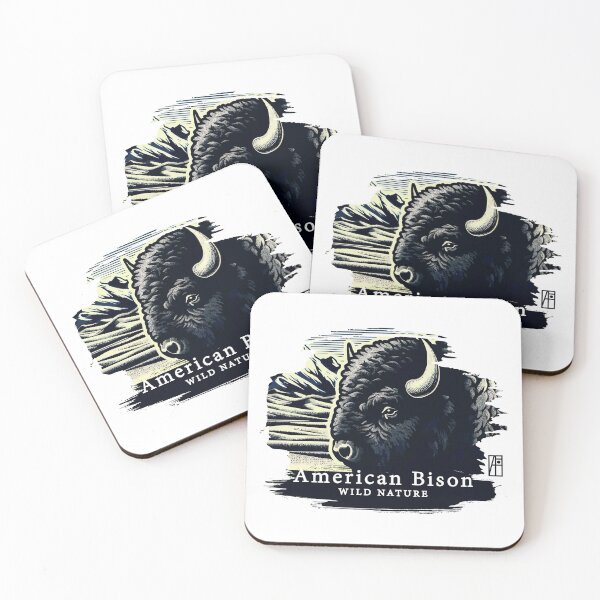 Item preview, American Bison - WILD NATURE - BISON -2 designed and sold by ArtProjectShop.