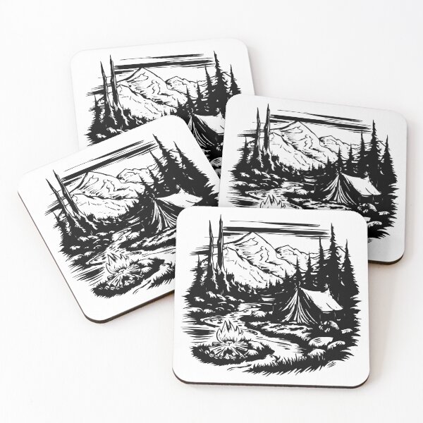 Item preview, outdoor camping designed and sold by SiMinDesigns.