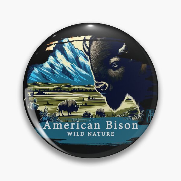 Item preview, American Bison - WILD NATURE - BISON -3 designed and sold by ArtProjectShop.