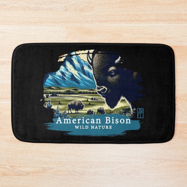 Aperçu de l'œuvre Bison d'Amérique - NATURE SAUVAGE - BISON -3 créée et vendue par ArtProjectShop.