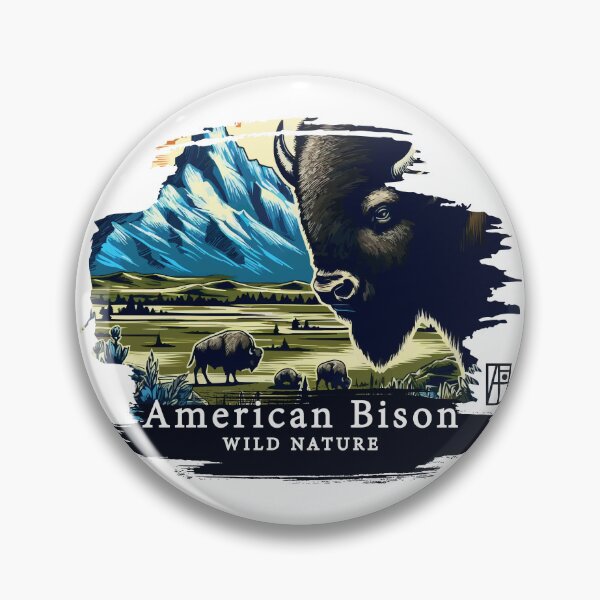 Item preview, American Bison - WILD NATURE - BISON -4 designed and sold by ArtProjectShop.