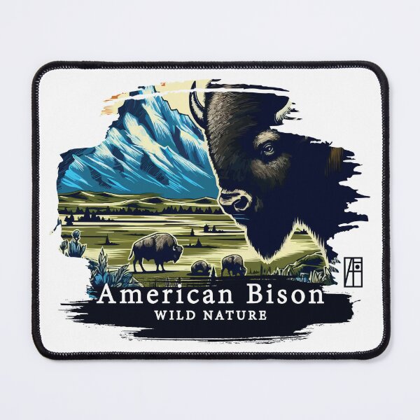 Item preview, American Bison - WILD NATURE - BISON -4 designed and sold by ArtProjectShop.