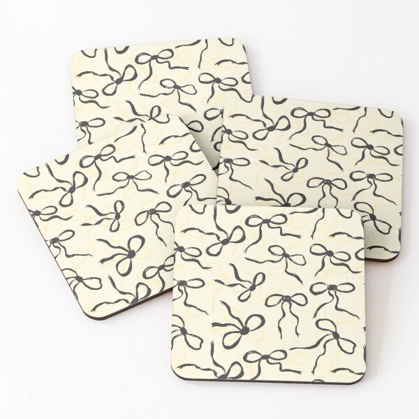 Item preview, Cute and Quirky Inky Bows Pattern designed and sold by tartagain.
