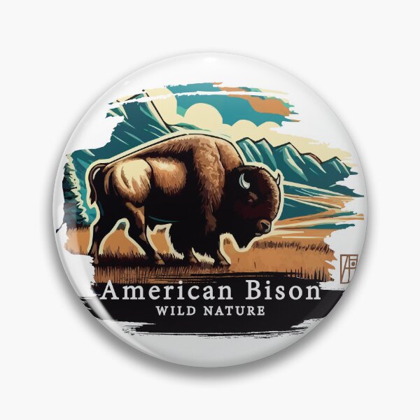 Item preview, American Bison - WILD NATURE - BISON -6 designed and sold by ArtProjectShop.