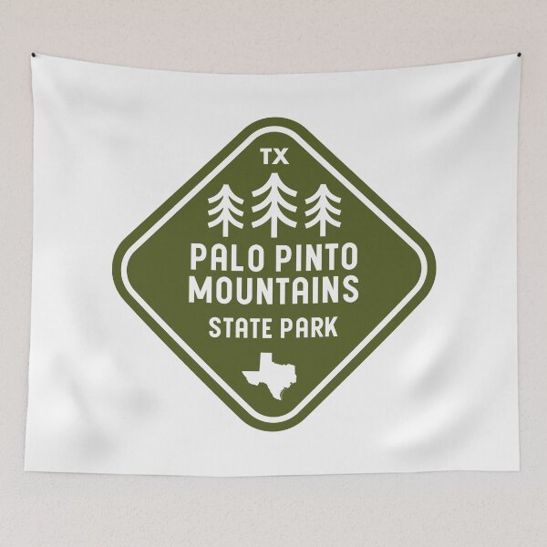 Item preview, Palo Pinto Mountains State Park Texas Rhombus designed and sold by bivenart.
