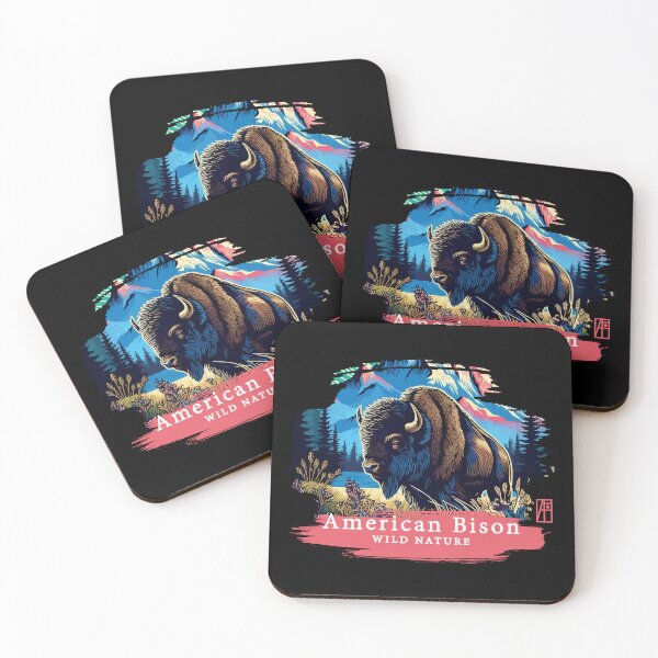 Item preview, American Bison - WILD NATURE - BISON -7 designed and sold by ArtProjectShop.