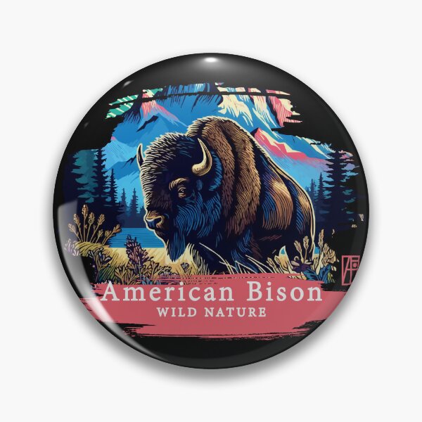 Item preview, American Bison - WILD NATURE - BISON -7 designed and sold by ArtProjectShop.