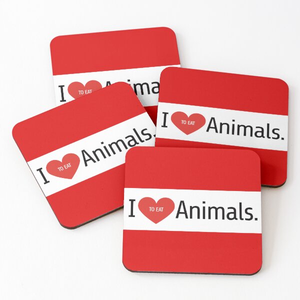 Item preview, I Love Animals. Er...i mean, I Love (TO EAT) Animals designed and sold by markmm9.